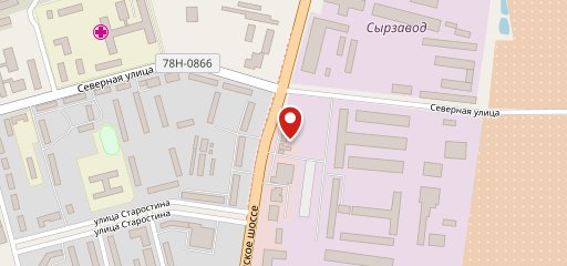 Пекарня № 1 на карте