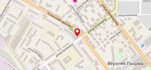 Пекарня на карте
