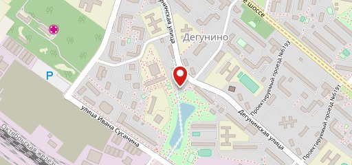 Пекарня на карте