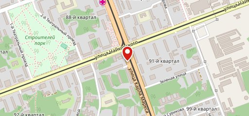 Пекарня на карте