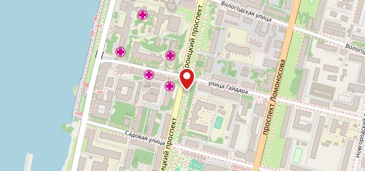 Исакогорский хлеб на карте