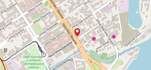 Пекарня на карте