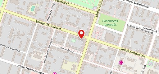 Пекарня на карте