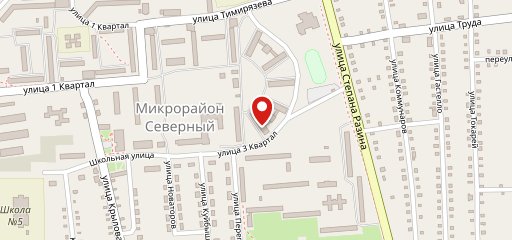 Пекарня на карте