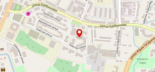 Кофе на Римской на карте