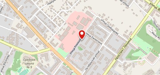 Пекарня на карте