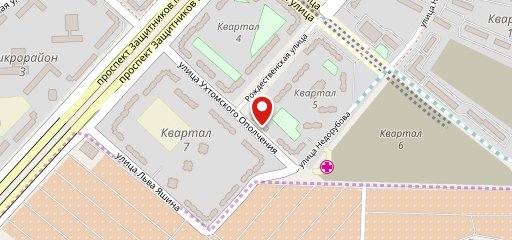 Буханка на карте