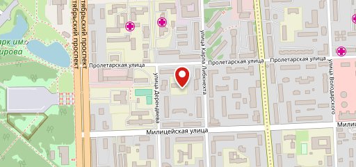 Пекарня Булочка с семен на карте