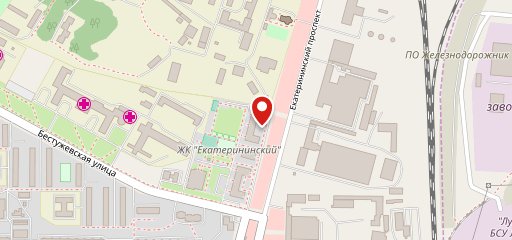 Чайка на карте