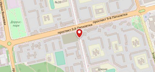 Пекарня на карте