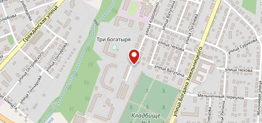 Пекарня на карте