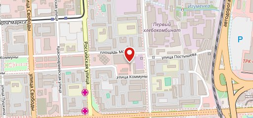 Пекарня на карте