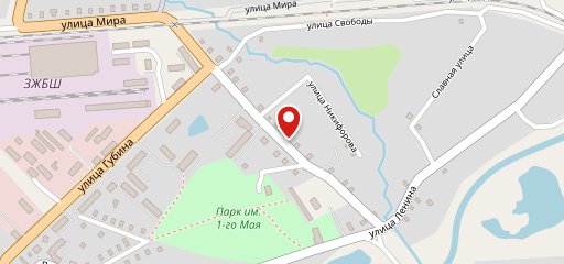 Пекарня на карте