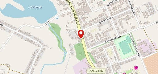 Пекарня на карте