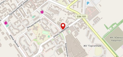 Два батона на карте