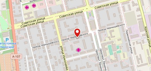 Пекарня на карте