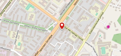 пекарня горячий хлебушек на карте