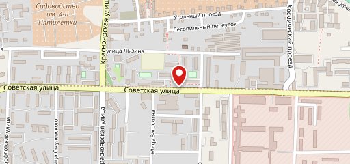 Место где тесто на карте