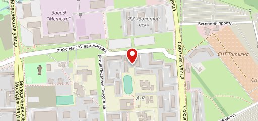 Пекарня на карте