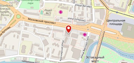 Пекарня на карте