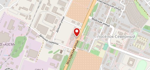 Пекарня на карте