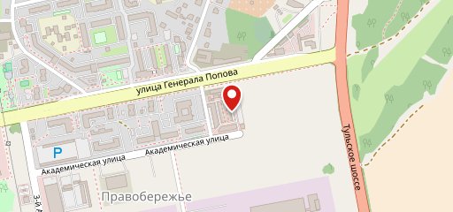Пекарня на карте