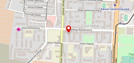 Пекарня на карте