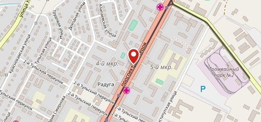 Пекарня на карте