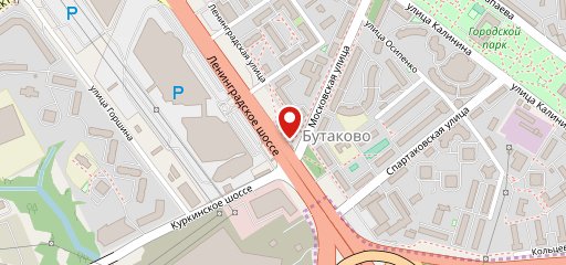 Пекарня на карте