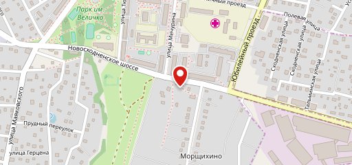 Пекарня на карте