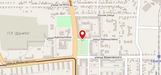 Хлеберев на карте