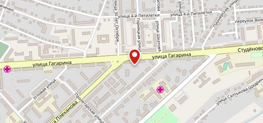 Хлебница на карте