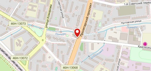 Хлебница на карте