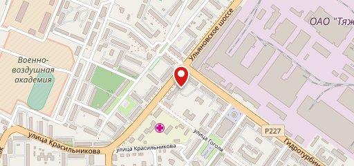 Хлебница на карте