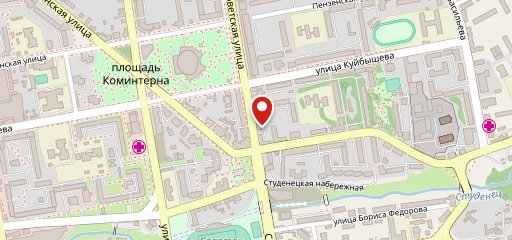 Хлебница на карте