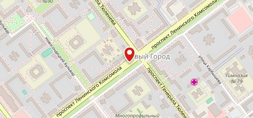 Хлебница на карте