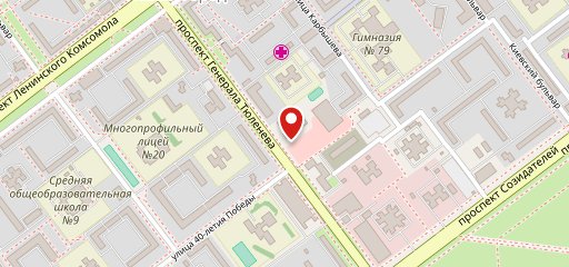 Хлебница на карте