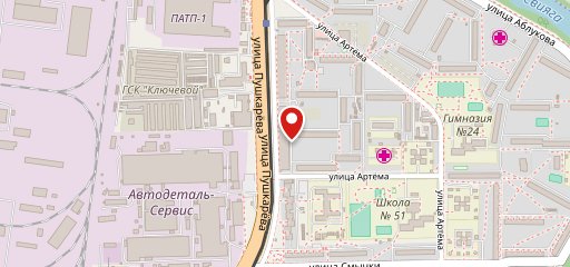 Хлебница на карте