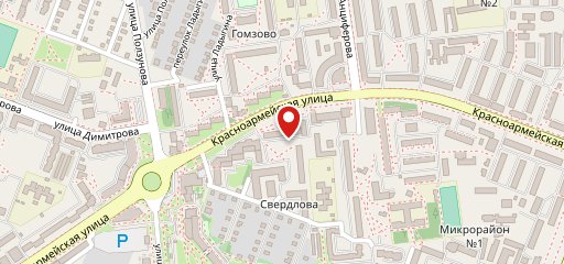 Хлебница на карте