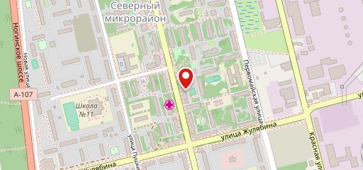 Хлебушково на карте