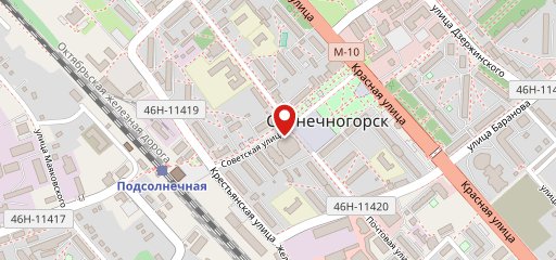 Колобок на карте