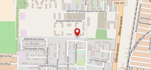 Колос на карте