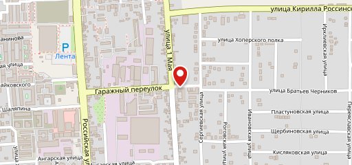 Пекарня на карте