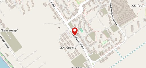 Крендель на карте