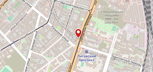 Пекарня-кондитерская Мука на карте