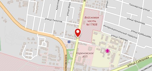 Пекарня на карте