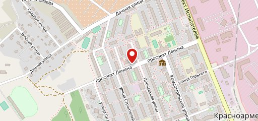 Пекарня на карте