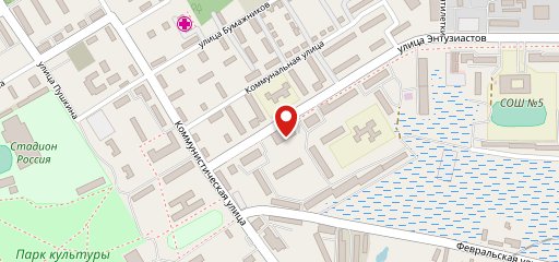 Пекарня на карте