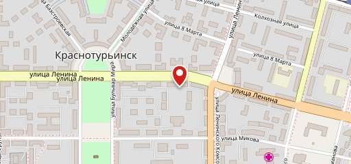 Пекарня на карте