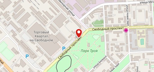 Пекарня на карте